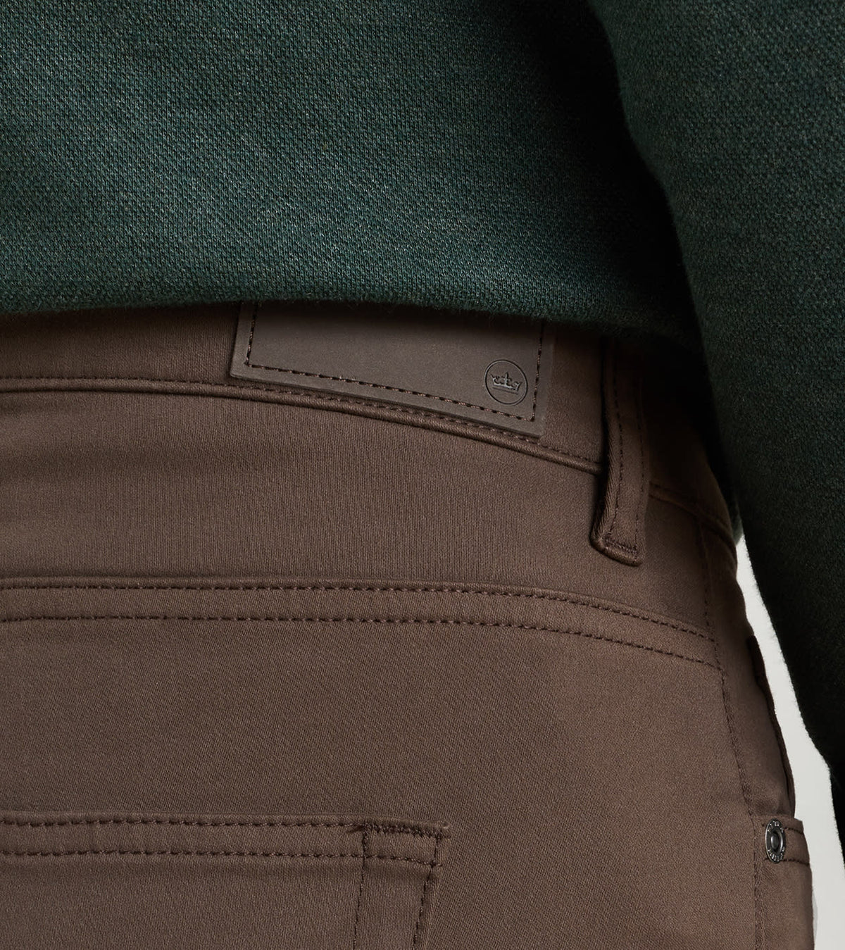 Signature Sateen Five Pocket Pant - French Press