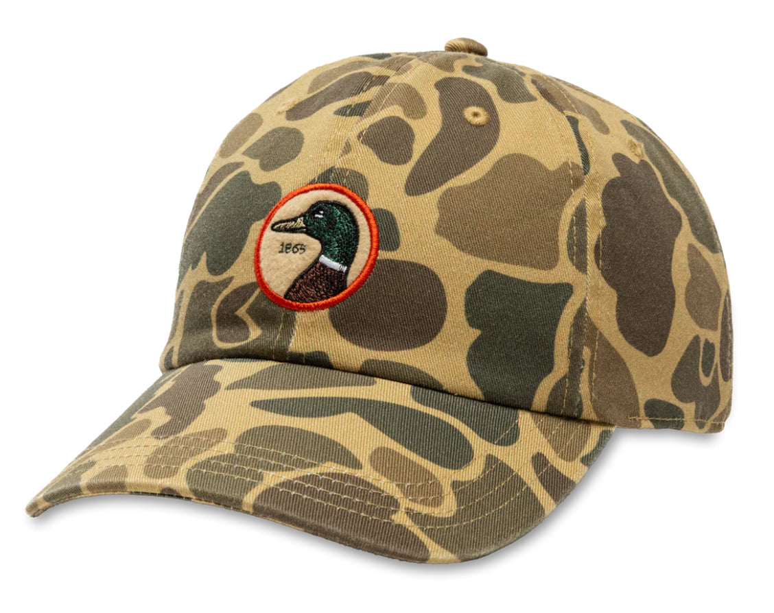 Circle Patch Twill Hat - Camo