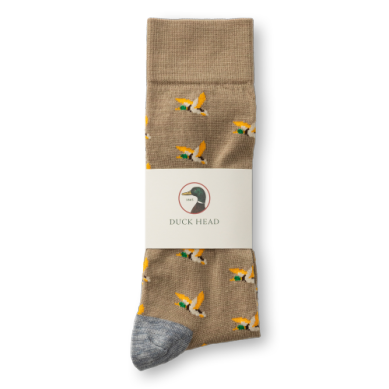 Flying Mallard Everyday Chino Sock - Khaki