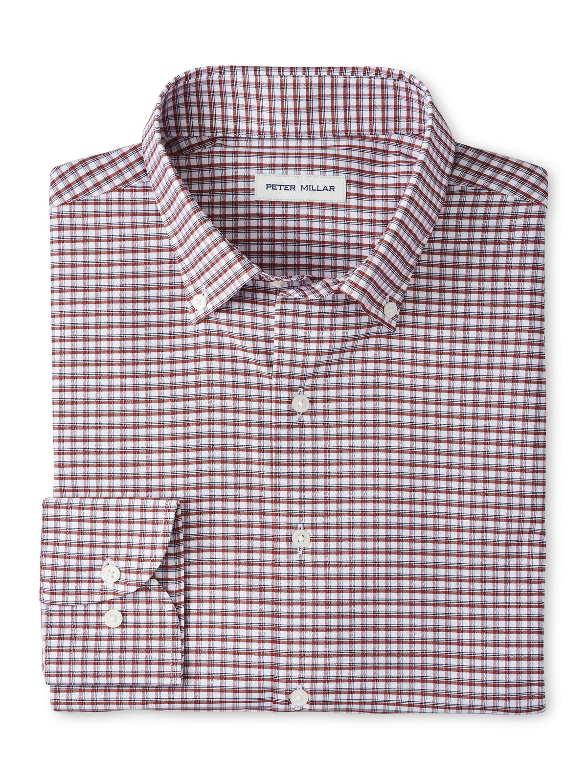 Cashiers Performance Twill Shirt - Sparrow Red