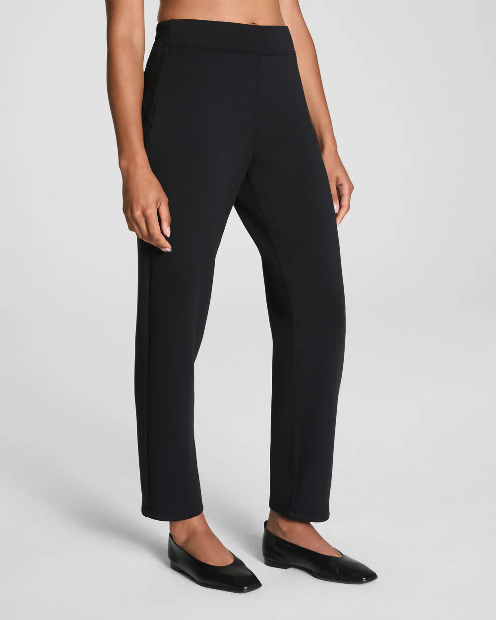 Spanx Air Essentials Slim Straight Pant-Black