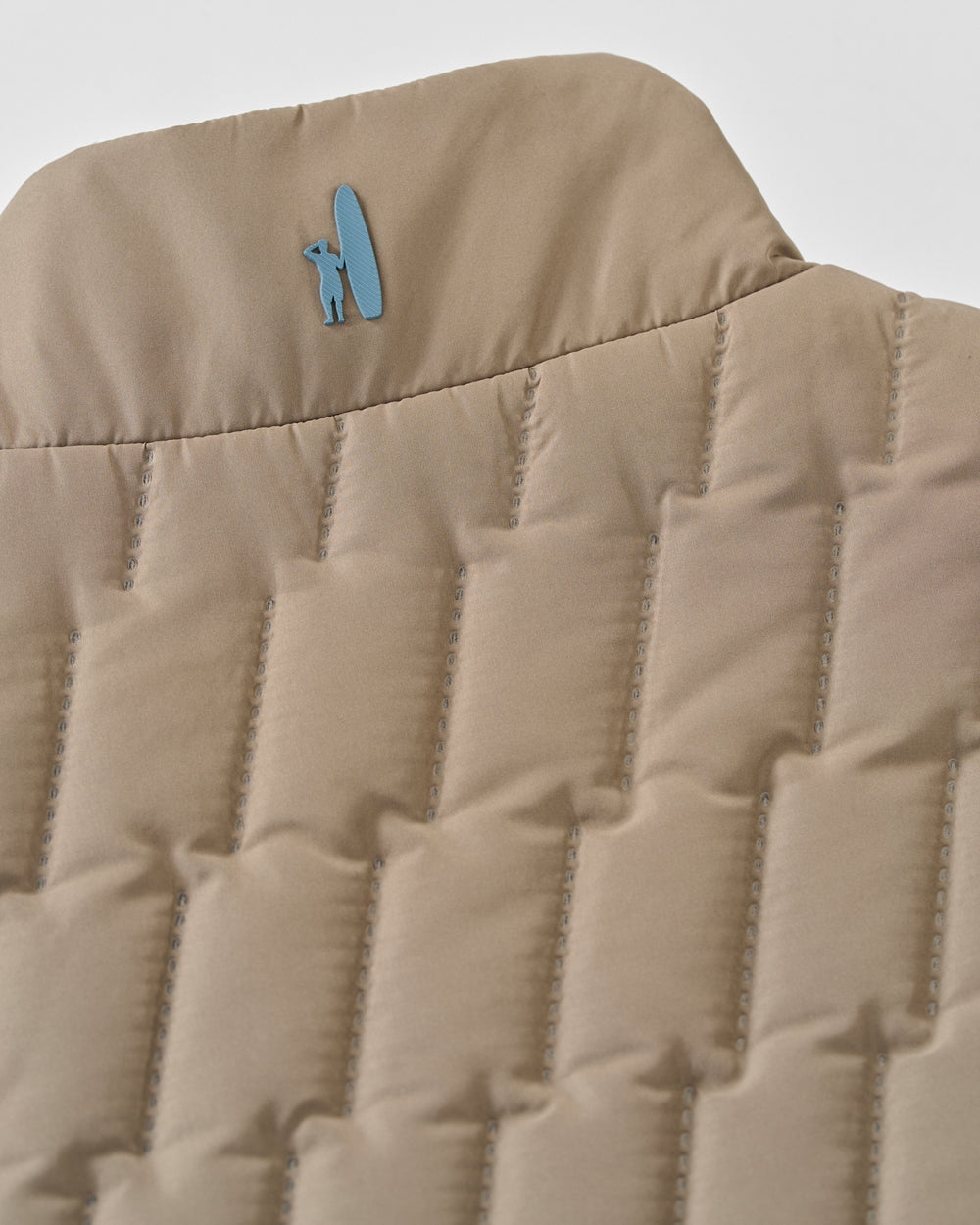 Belfry Quilted Puffer Vest - Khaki