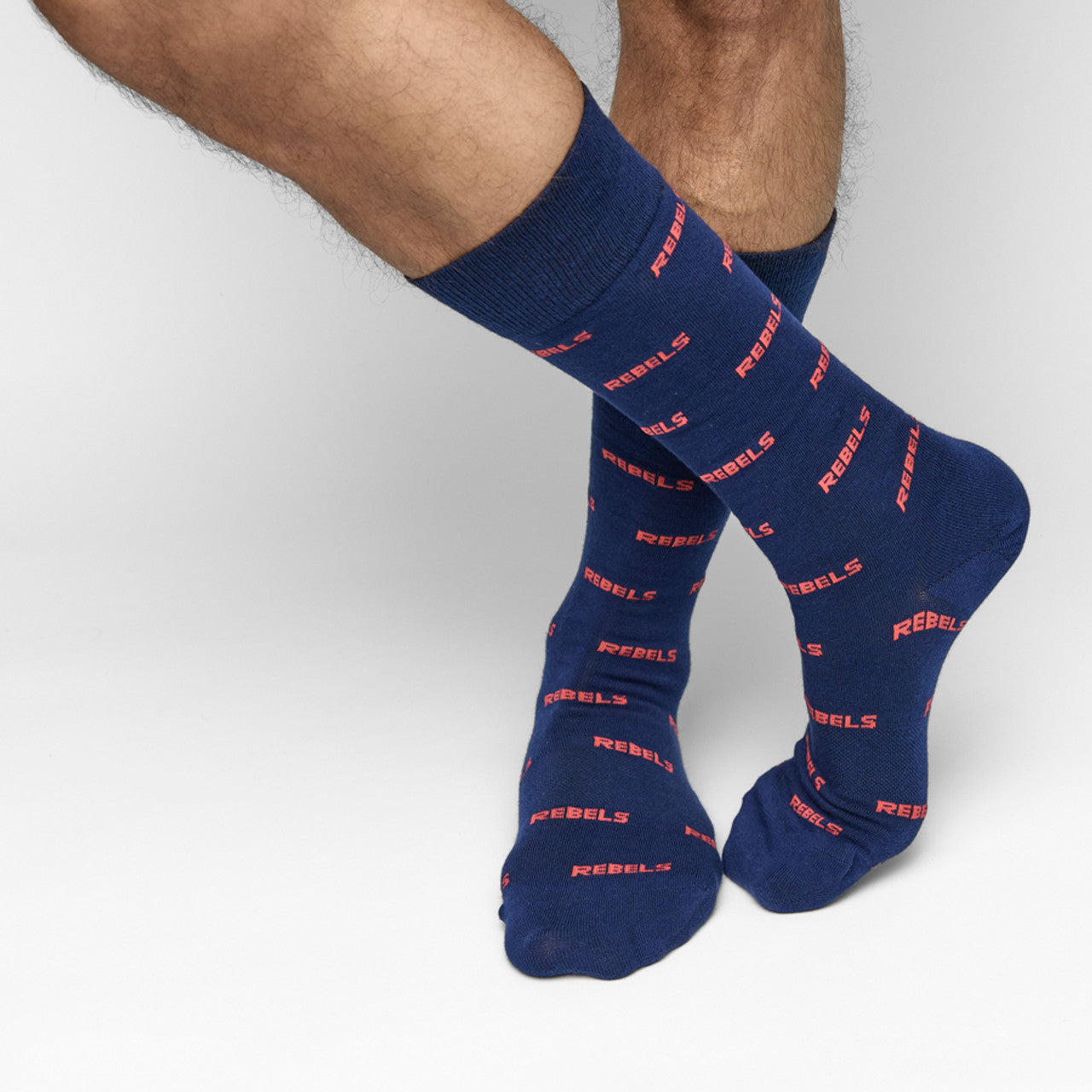Navy Rebel Socks