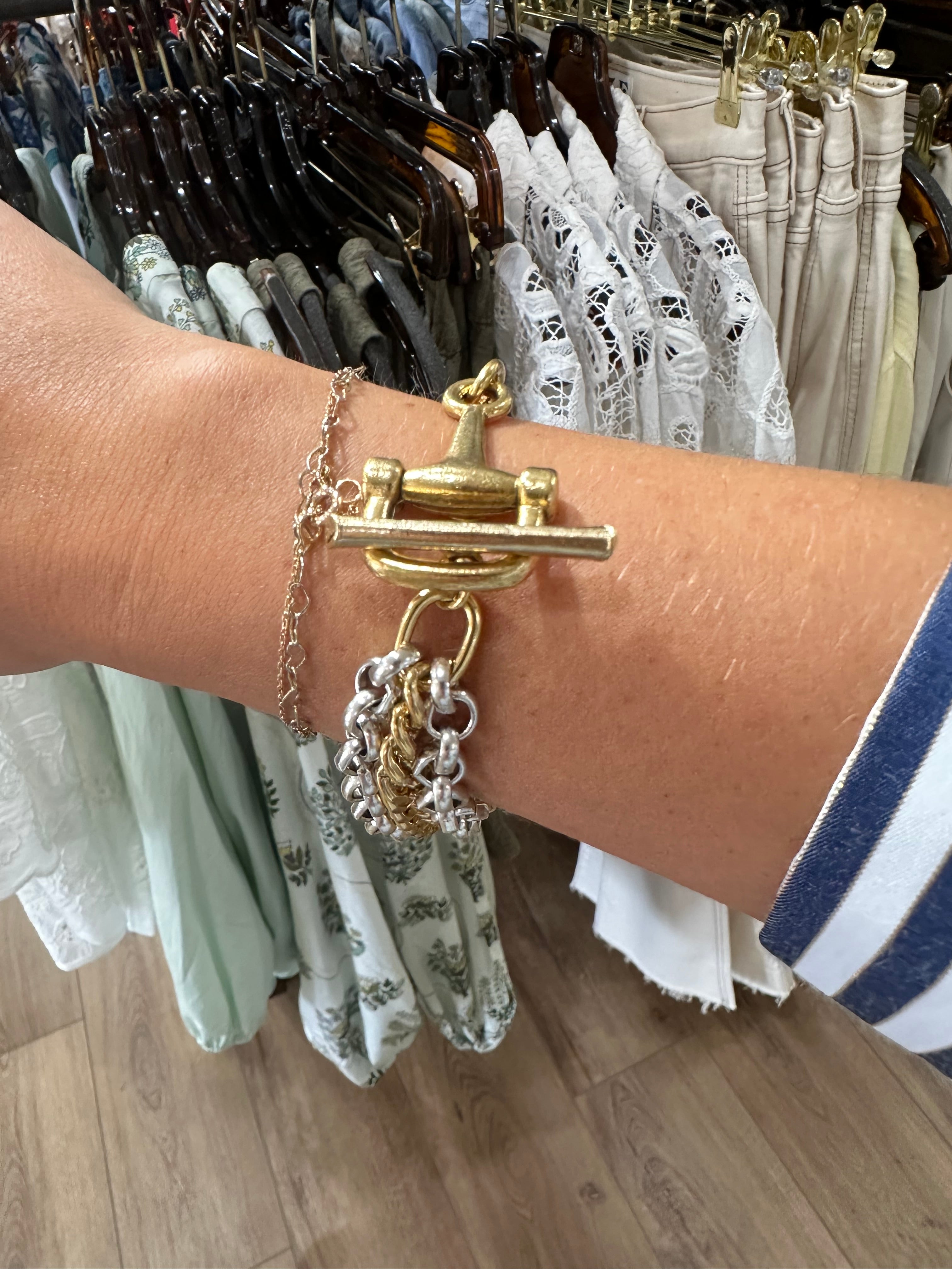 Mixed Metal Bracelet