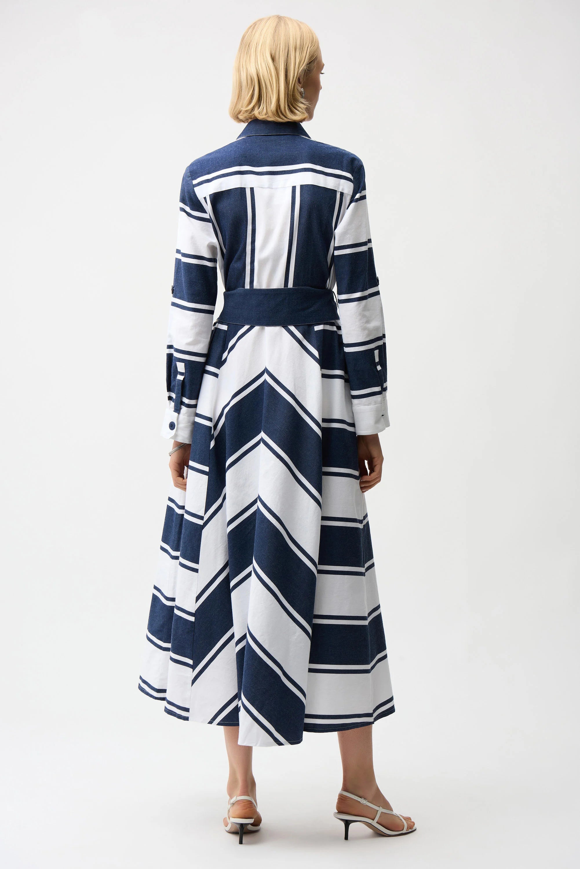 Nautical Midi Dress