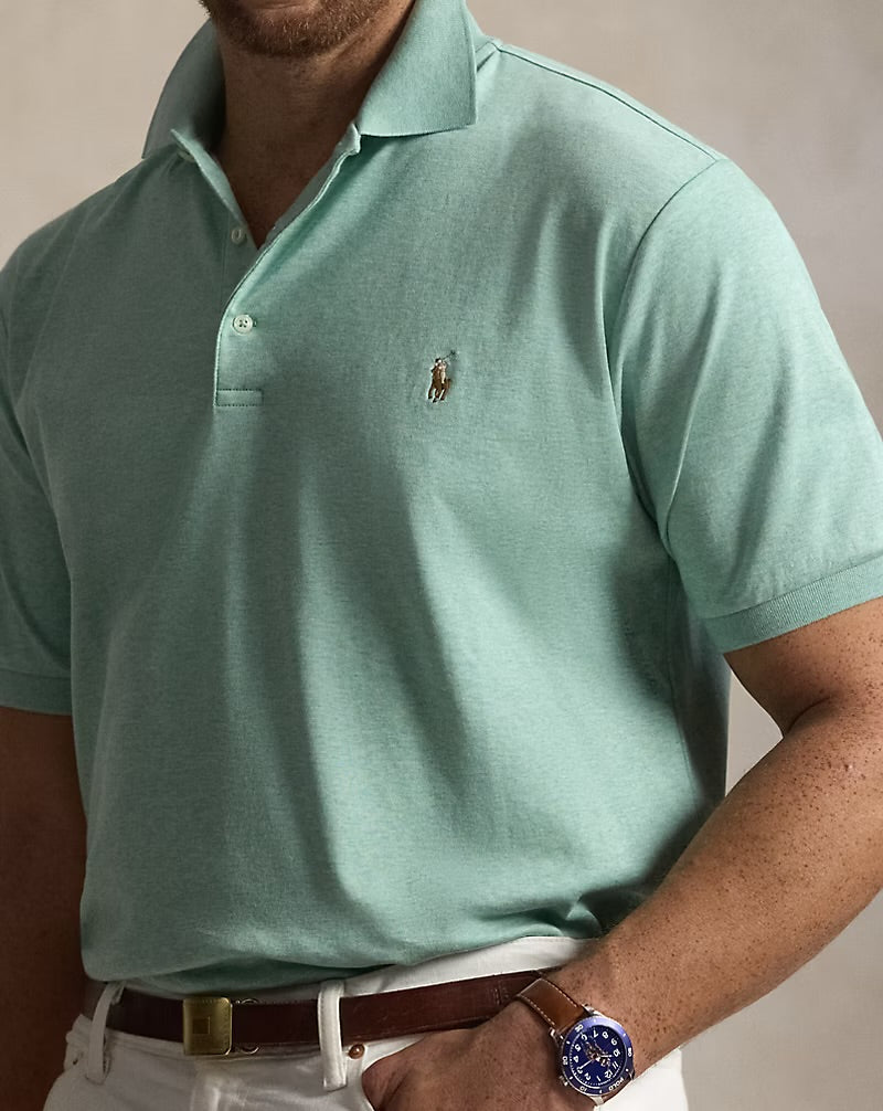 Soft Touch Short Sleeve - Celadon Heather