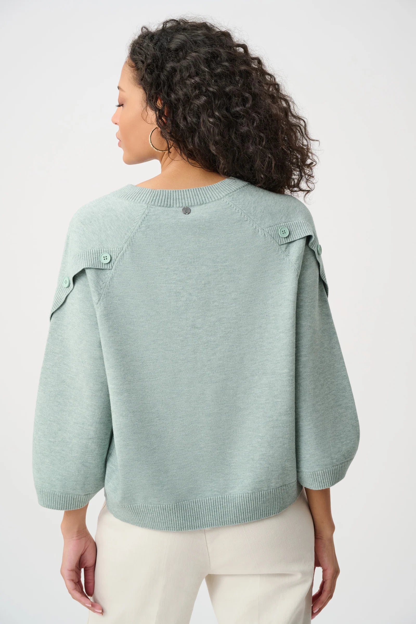 Mint Tulip Sweater