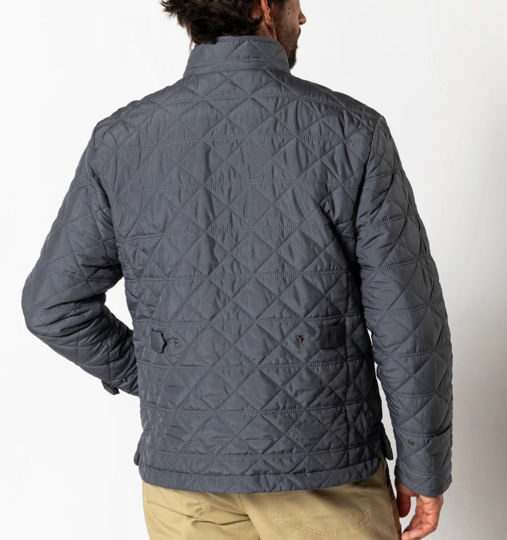 Fremont Quilted Sport Jacket - Ocean Grey