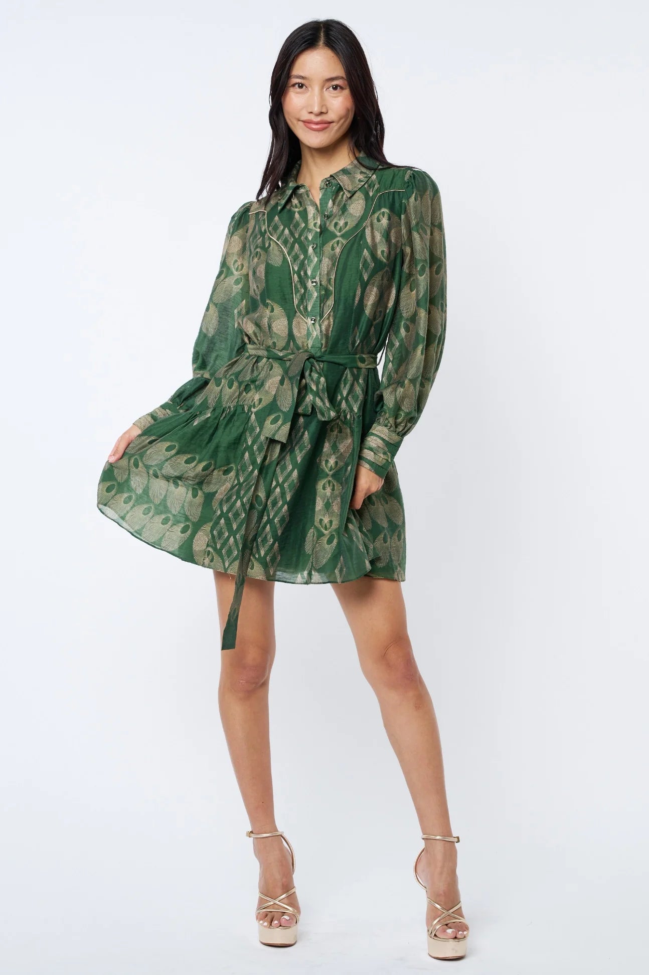 Abbott Printed Mini Dress