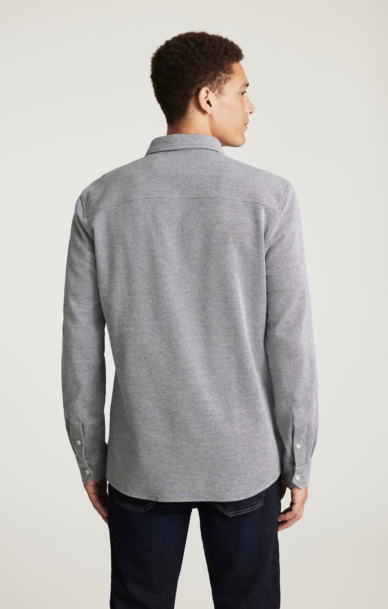 Total Eclipse Knit Button Down