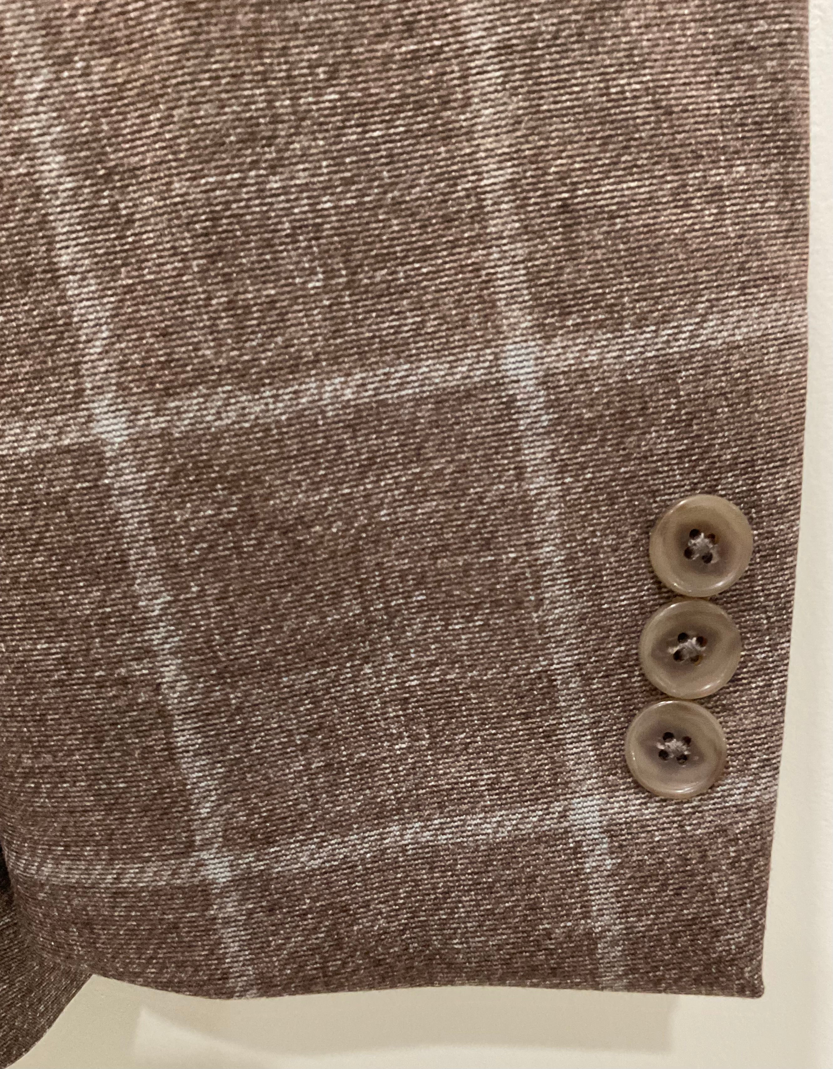 Taupe Windowpane Sport Coat