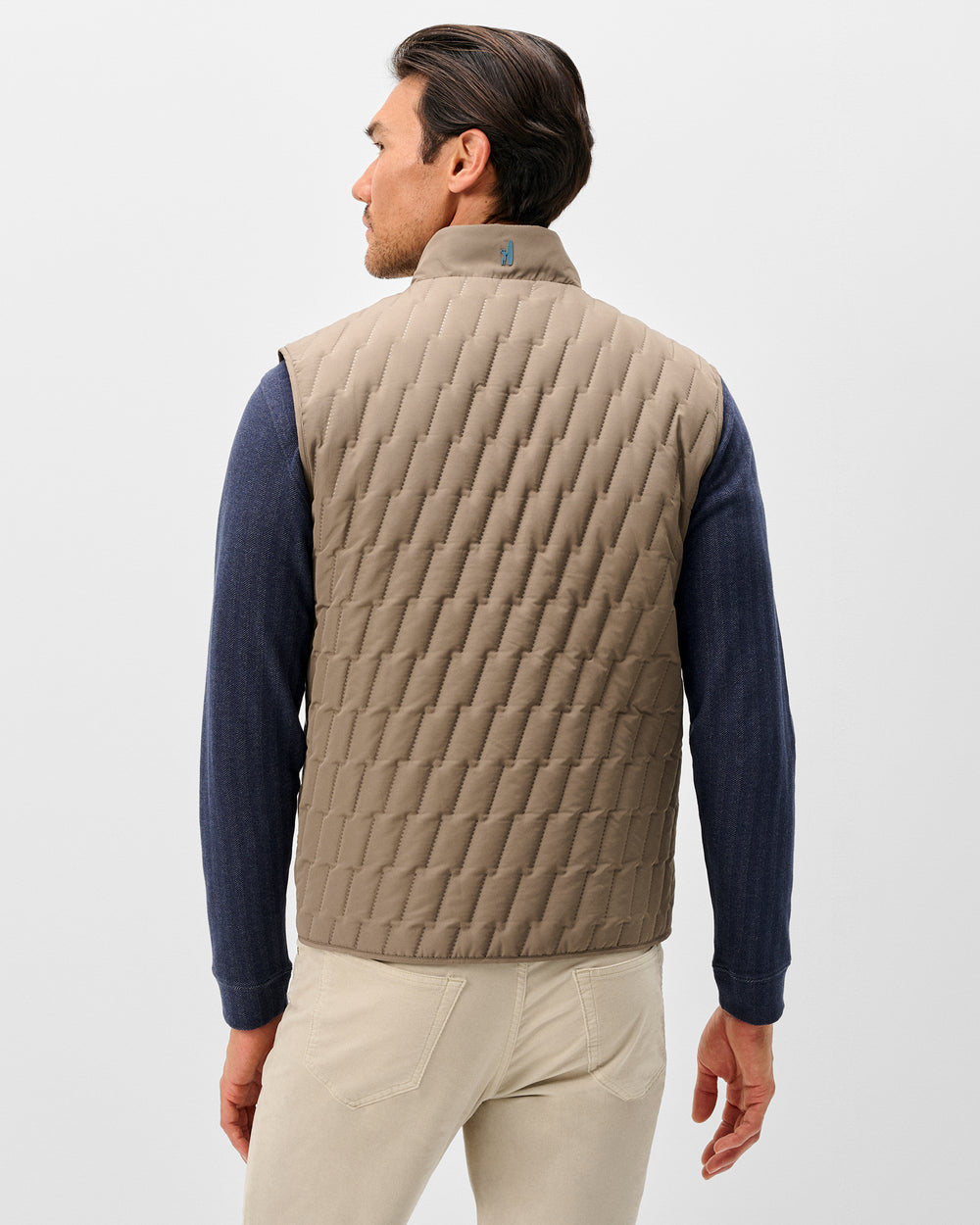 Belfry Quilted Puffer Vest - Khaki