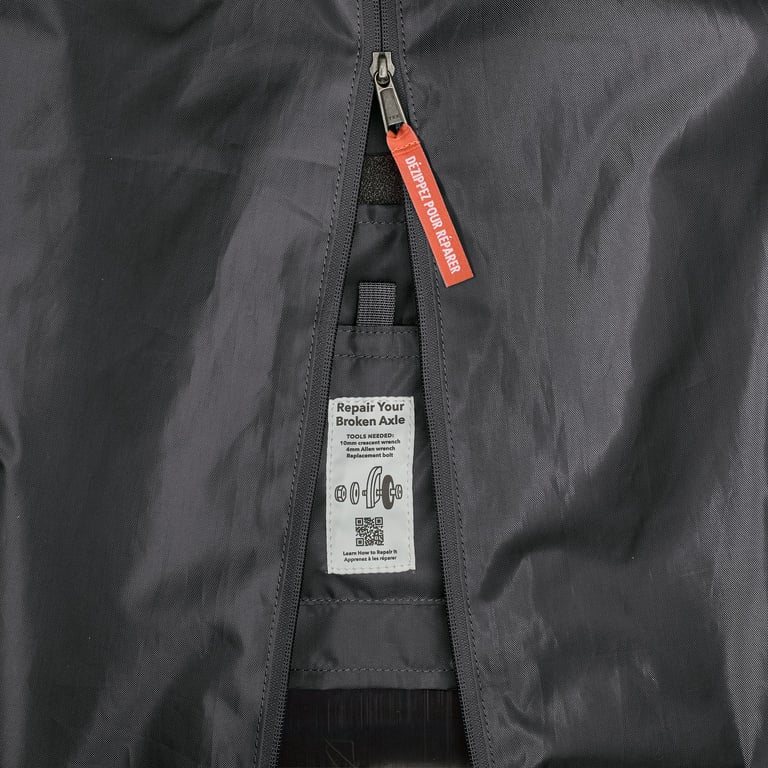 Black Hole Wheeled Duffel 40L - Smolder Blue w/Amanita Red