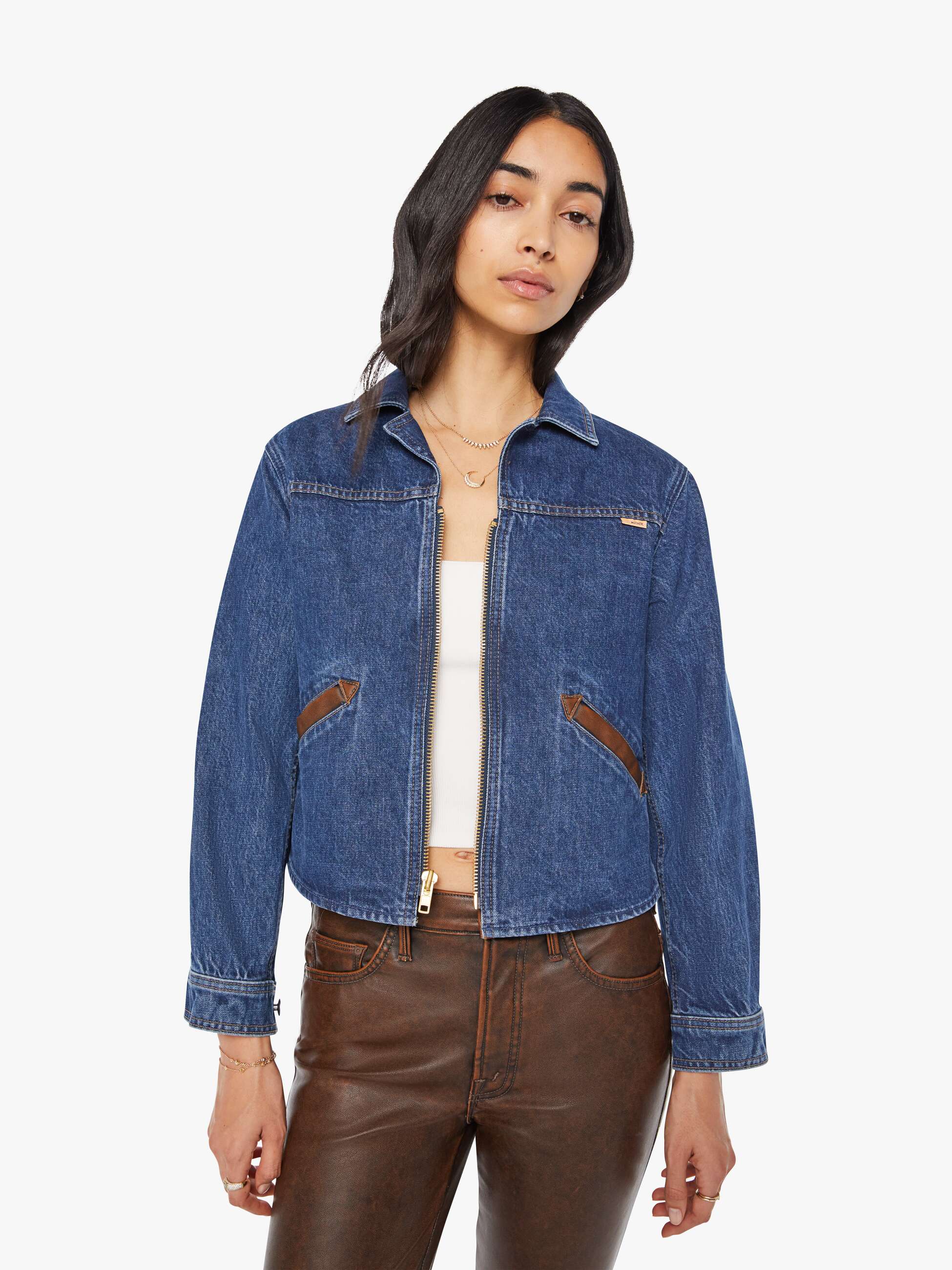 Mother-The Steer Clear Jean Jacket-Weekend Out West