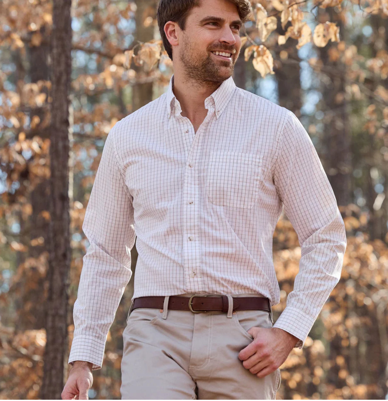 Monroe Poplin Shirt - Branco