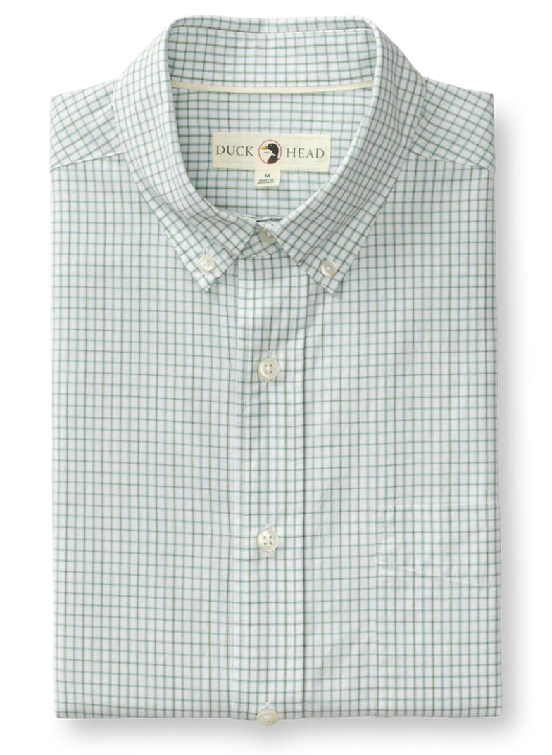 Cashmere Cotton Poplin Sport Shirt - Sage Green