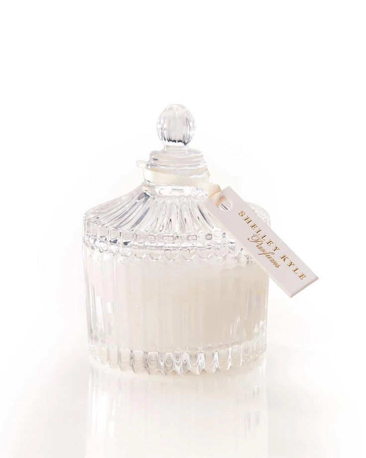Noel Blanc Petite Glass Candle