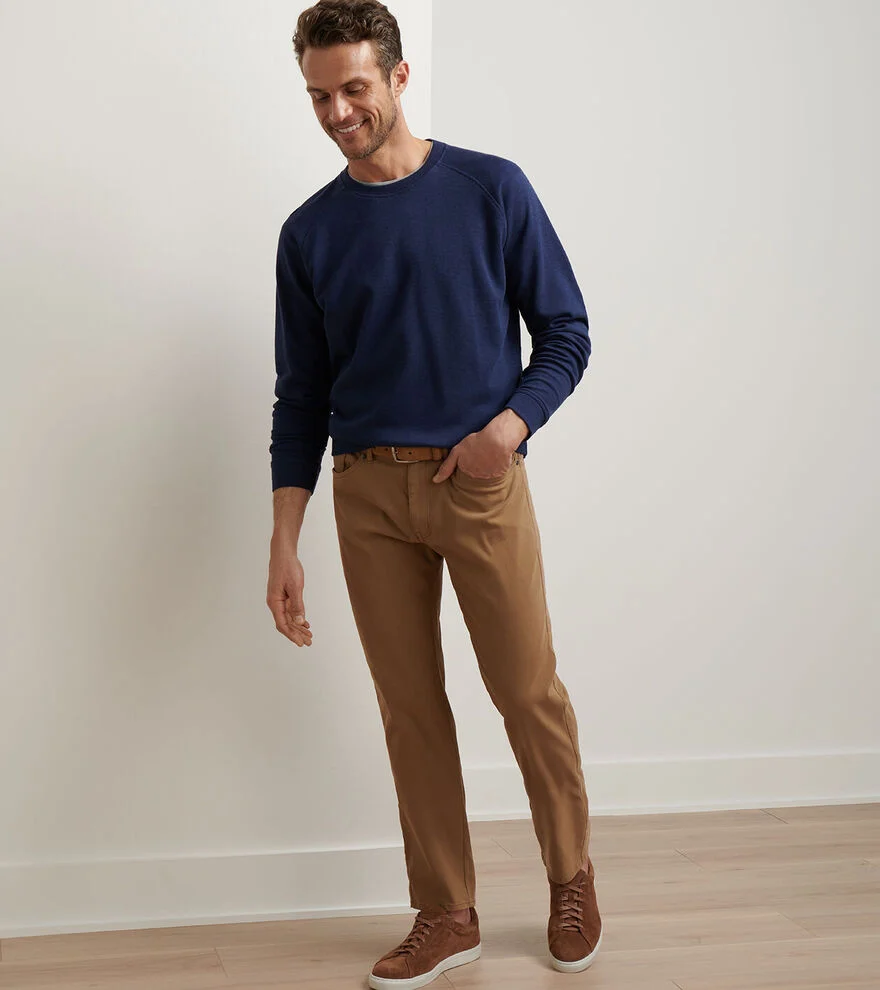 Signature Sateen Five Pocket Pant - Rye