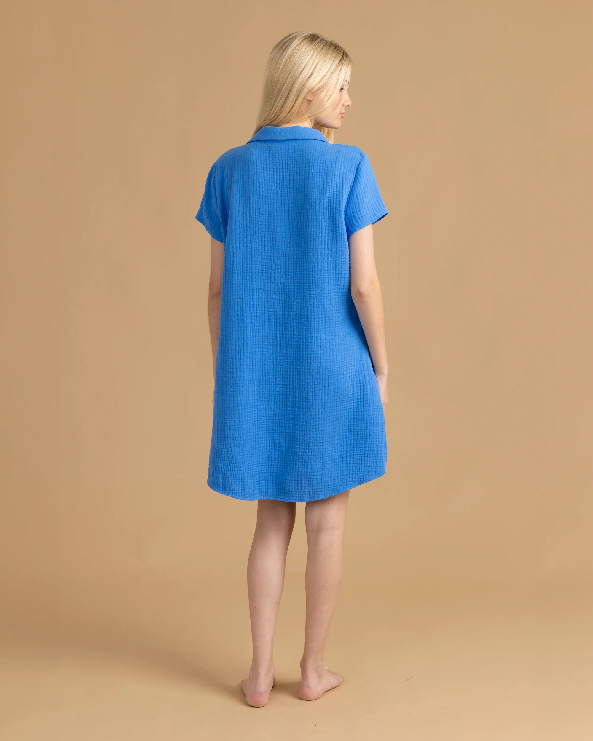 Graham Dress-Indigo