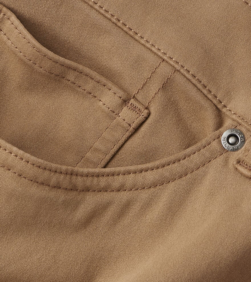 Signature Sateen Five Pocket Pant - Rye