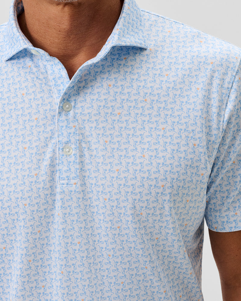 Performance Jersey Polo - Minty