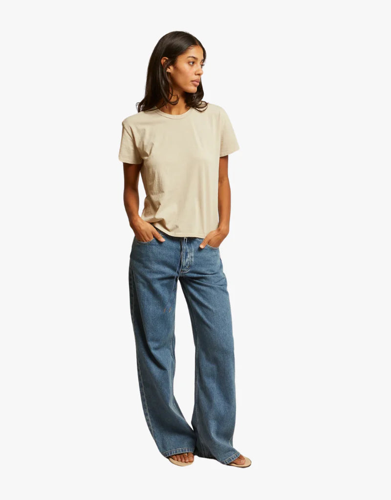 Harley Cotton Boxy Crew Tee