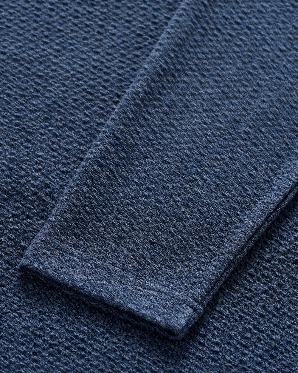 Ransel Hidden Snap Pullover - Navy