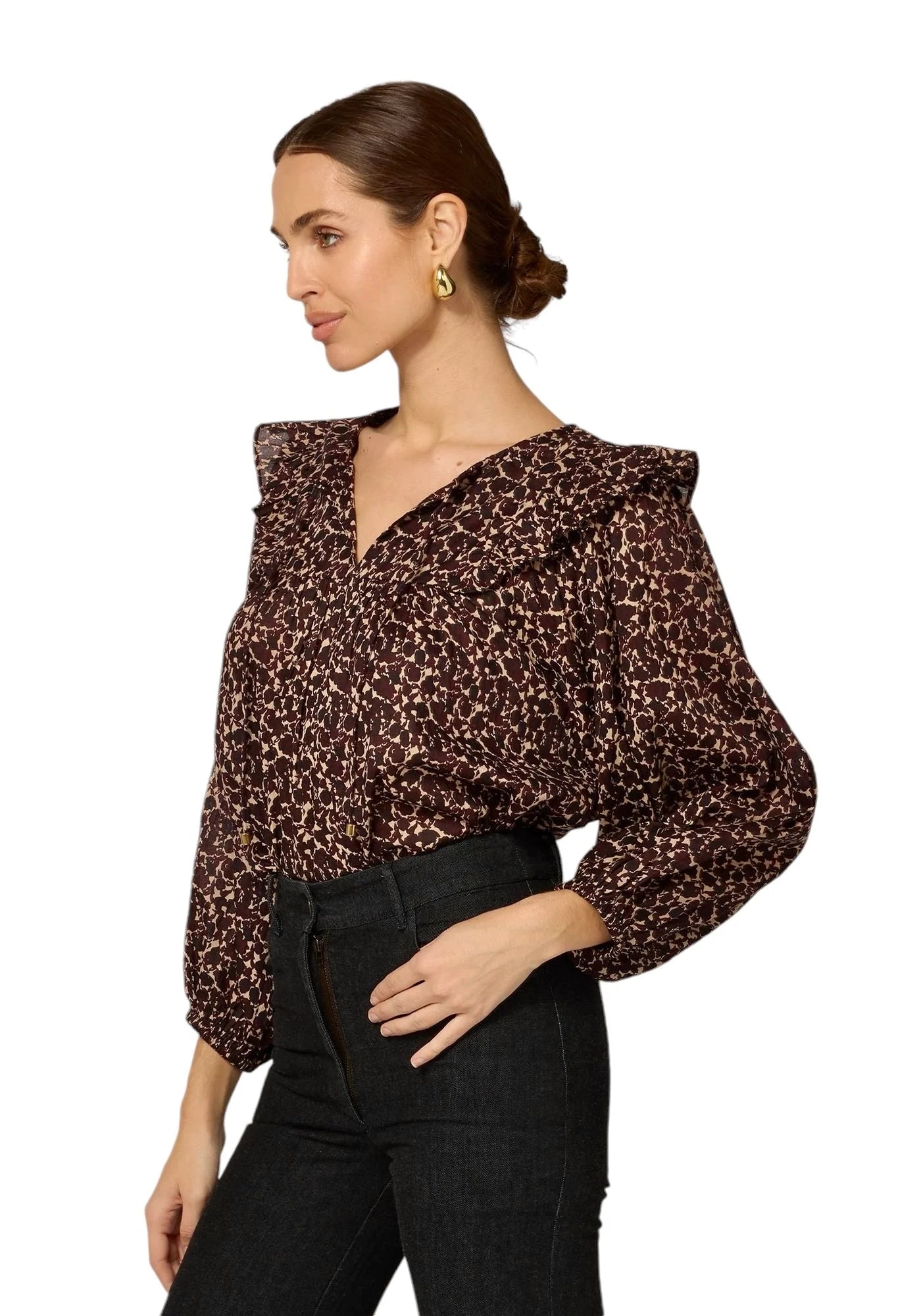 Marcy Blouse in Medici Print