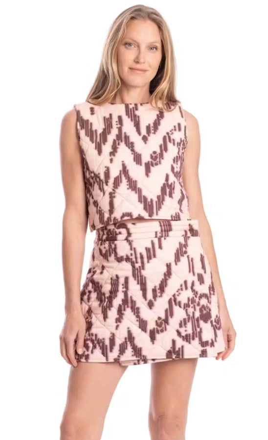 Manuella Top-Sahara Stripes