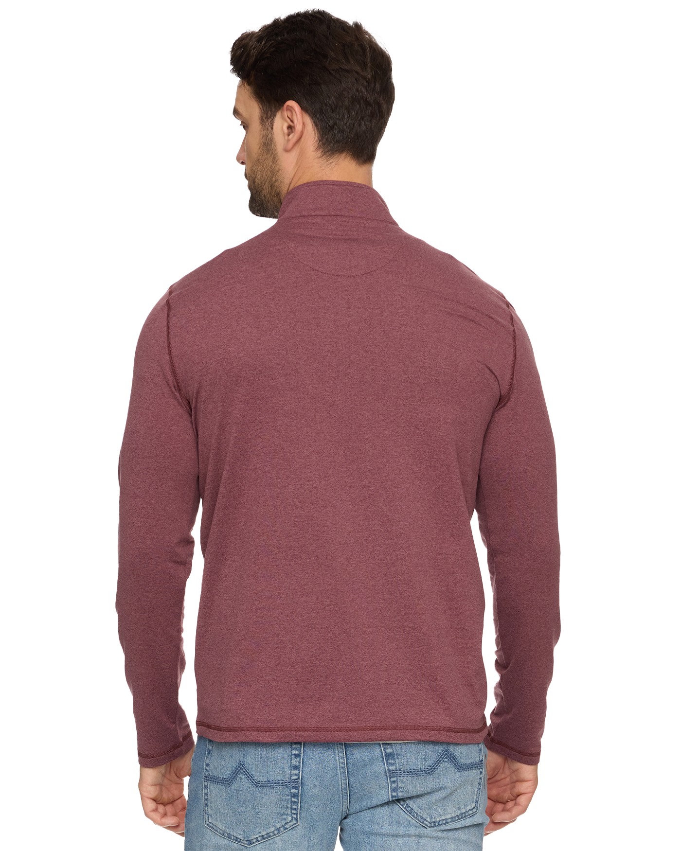 Clutch Comfort 1/4 Zip - Maroon