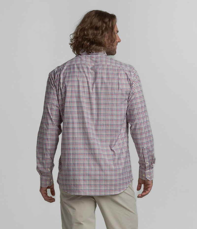 Samford Check Long Sleeve - Spice