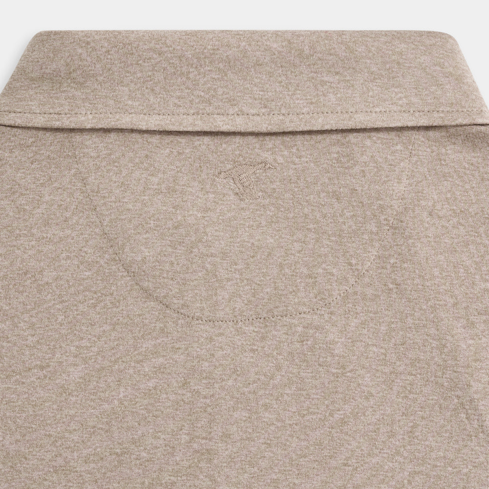 Wander Long Sleeve Polo - Birch