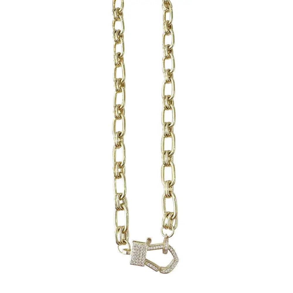 Deon Necklace-Gold Clasp