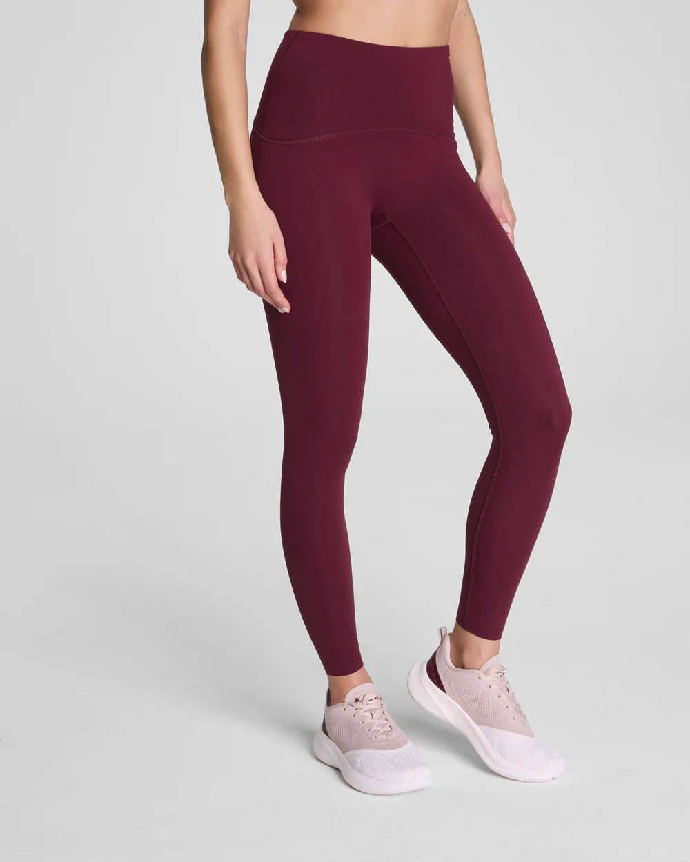 SPANX 7/8" Leggings-Plum Berry