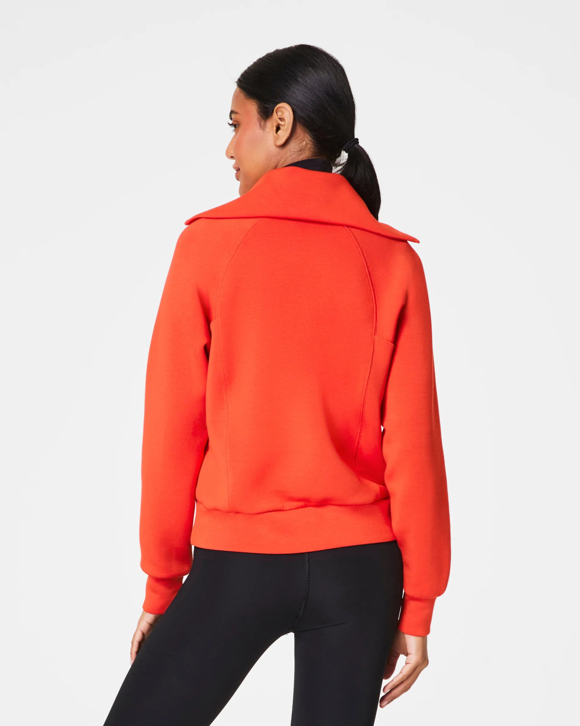 Spanx Airessentials HalfZip - Poppy