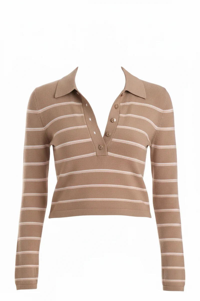 Scout Striped Knit Polo