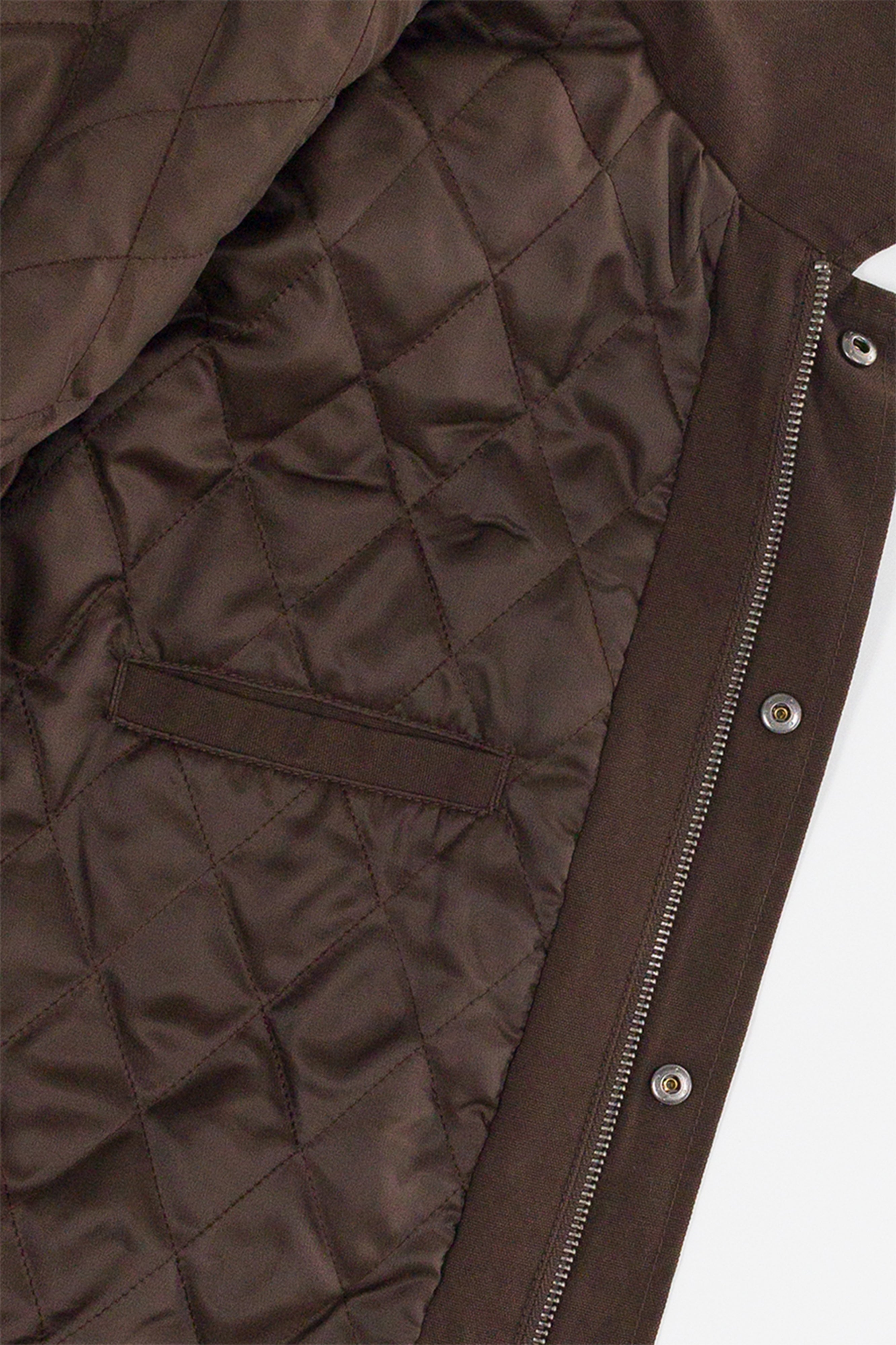 Quilted Deck Jacket - Dark Roast