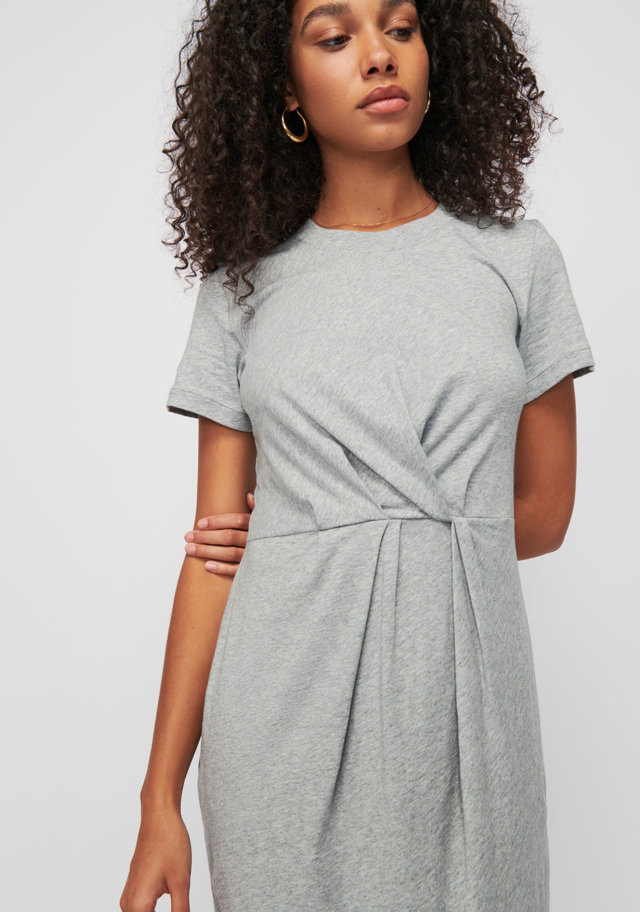 Fortuna Twisted T-Shirt Dress