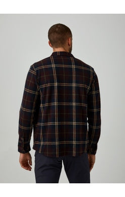 7 Diamonds Generation Flannel - BURGUNDY