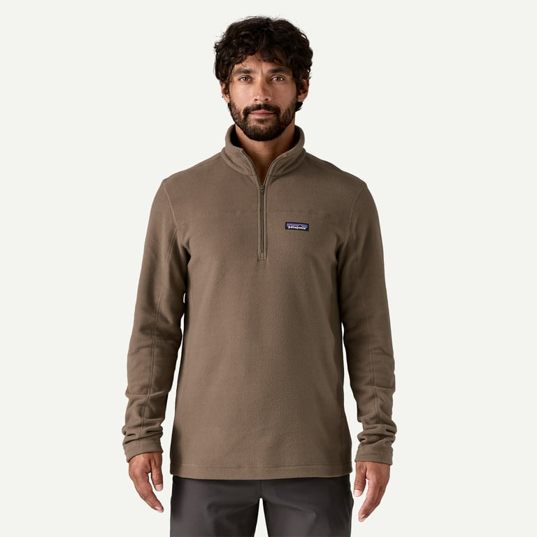 Micro D Fleece Pullover - Marlow Brown