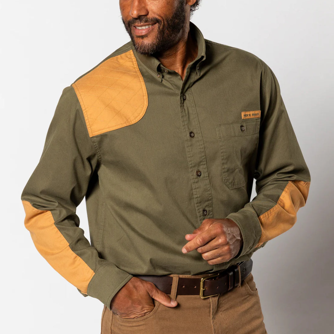 Woodland Shooting Shirt - Olive