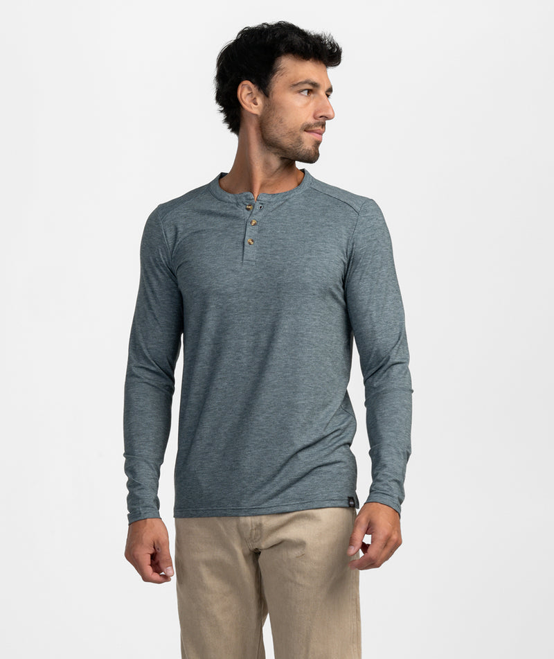 Max Comfort Henley LS - Ozark