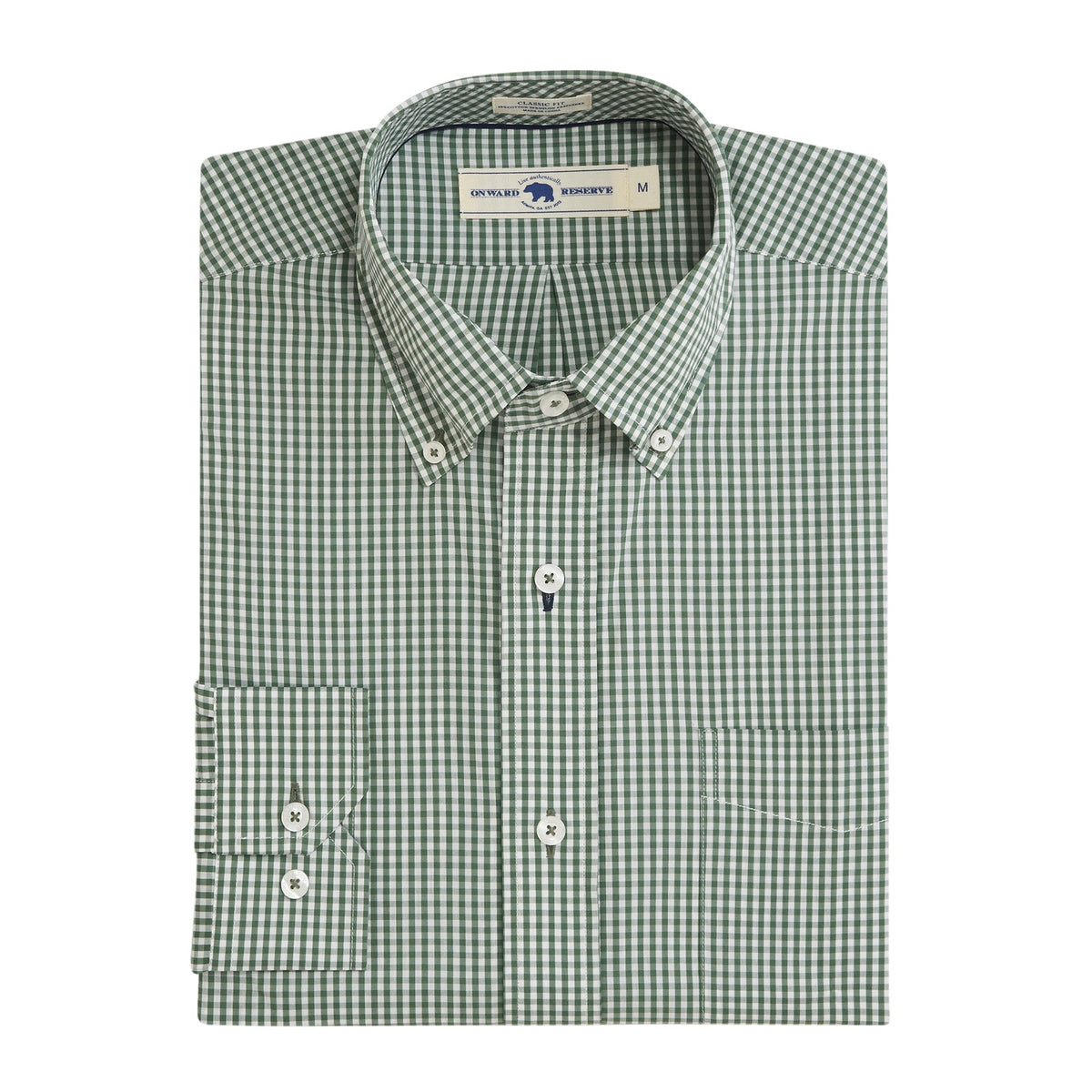 Montagu Quad Shirt - Duck Green