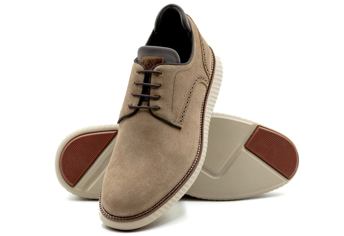 Countryaire Suede Plain Toe - Khaki
