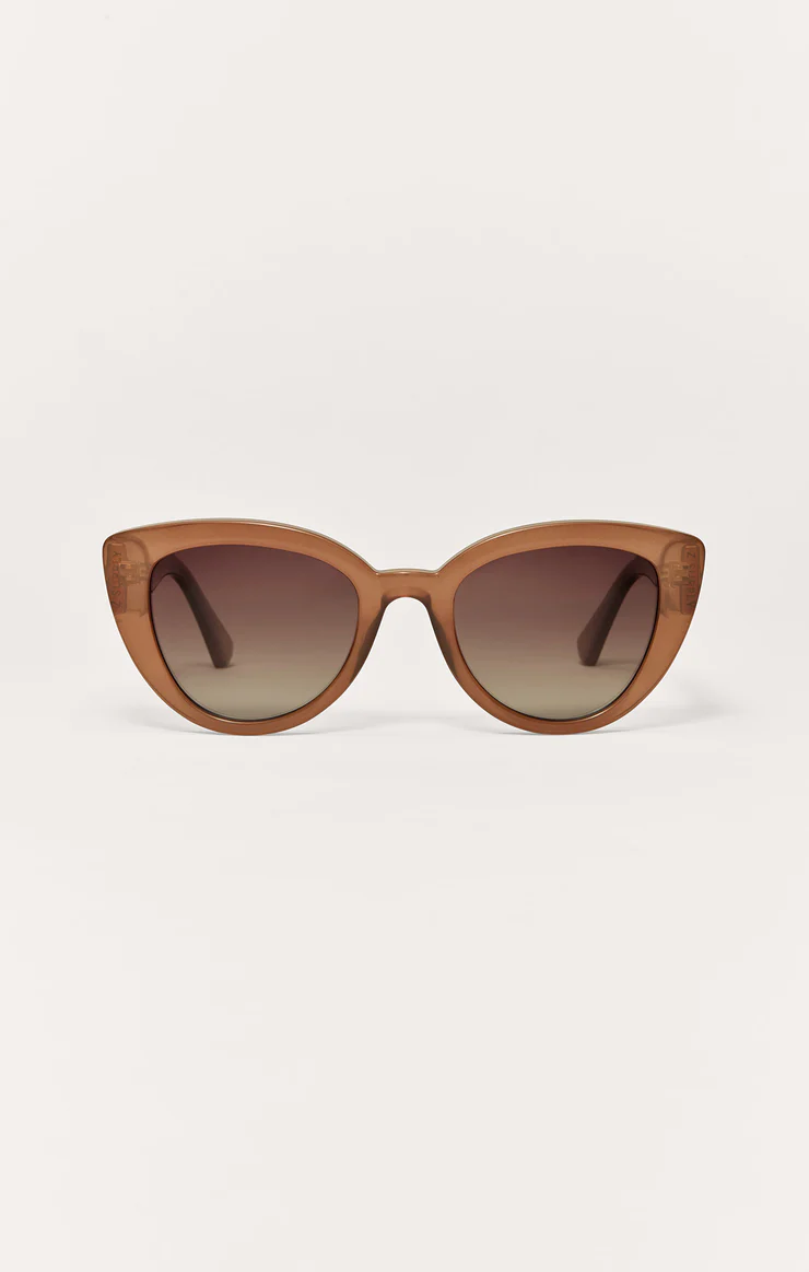 Z Supply Golden Hour Polarized Sunglasses - Taupe Gradient