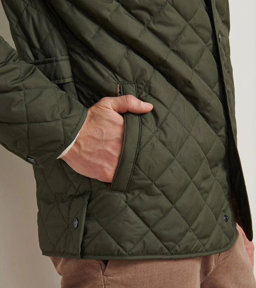 Suffolk Coat - Dark Olive