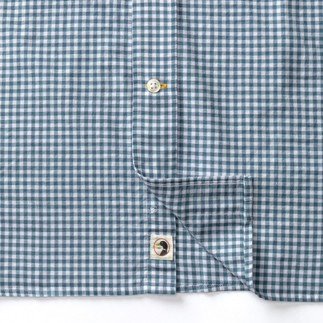 Oxford Cotton Sport Shirt - Stormy Teal