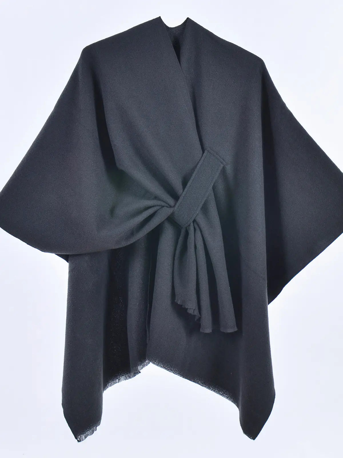 The Carmela Shawl - Charcoal