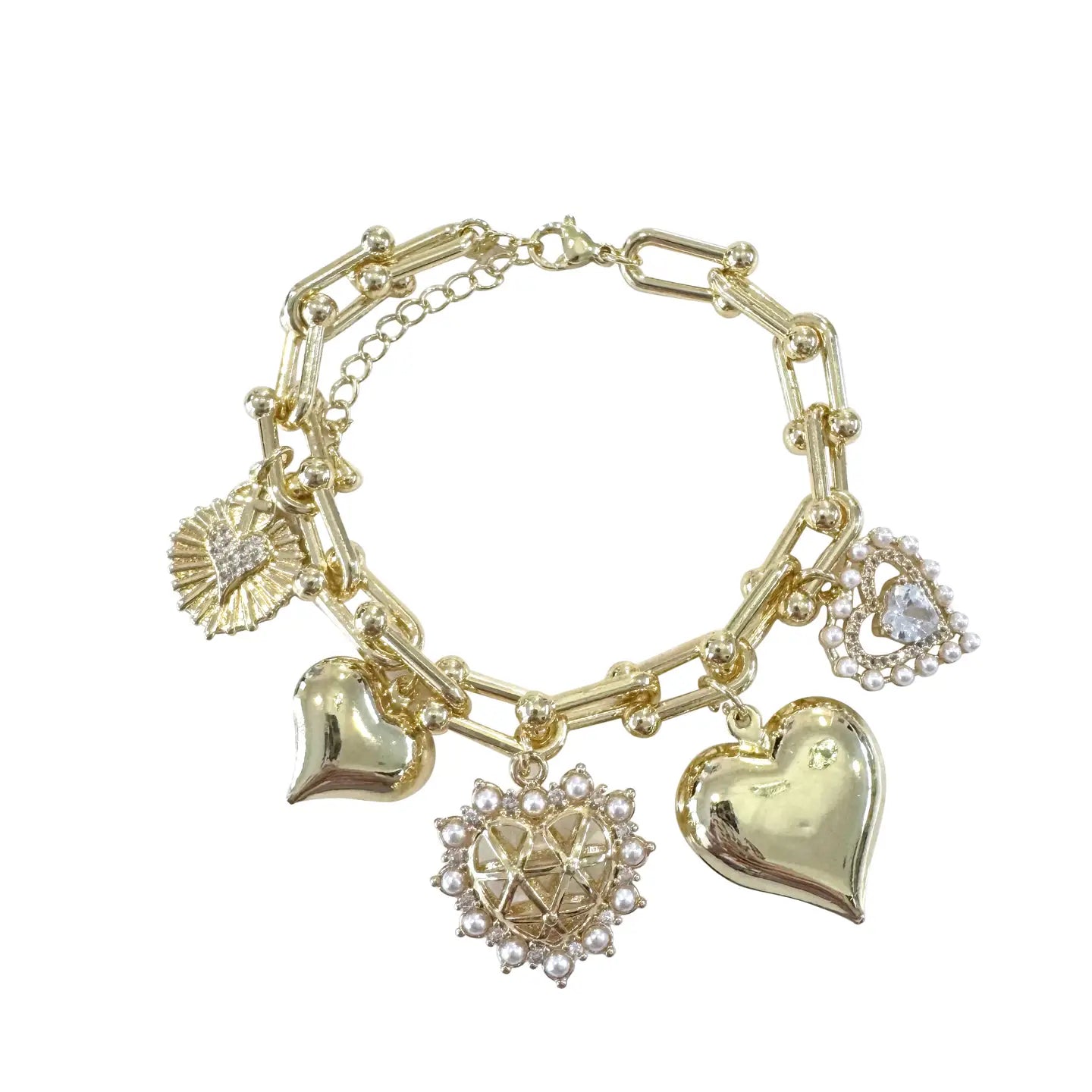 Gemelli-Frankie Charm Bracelet