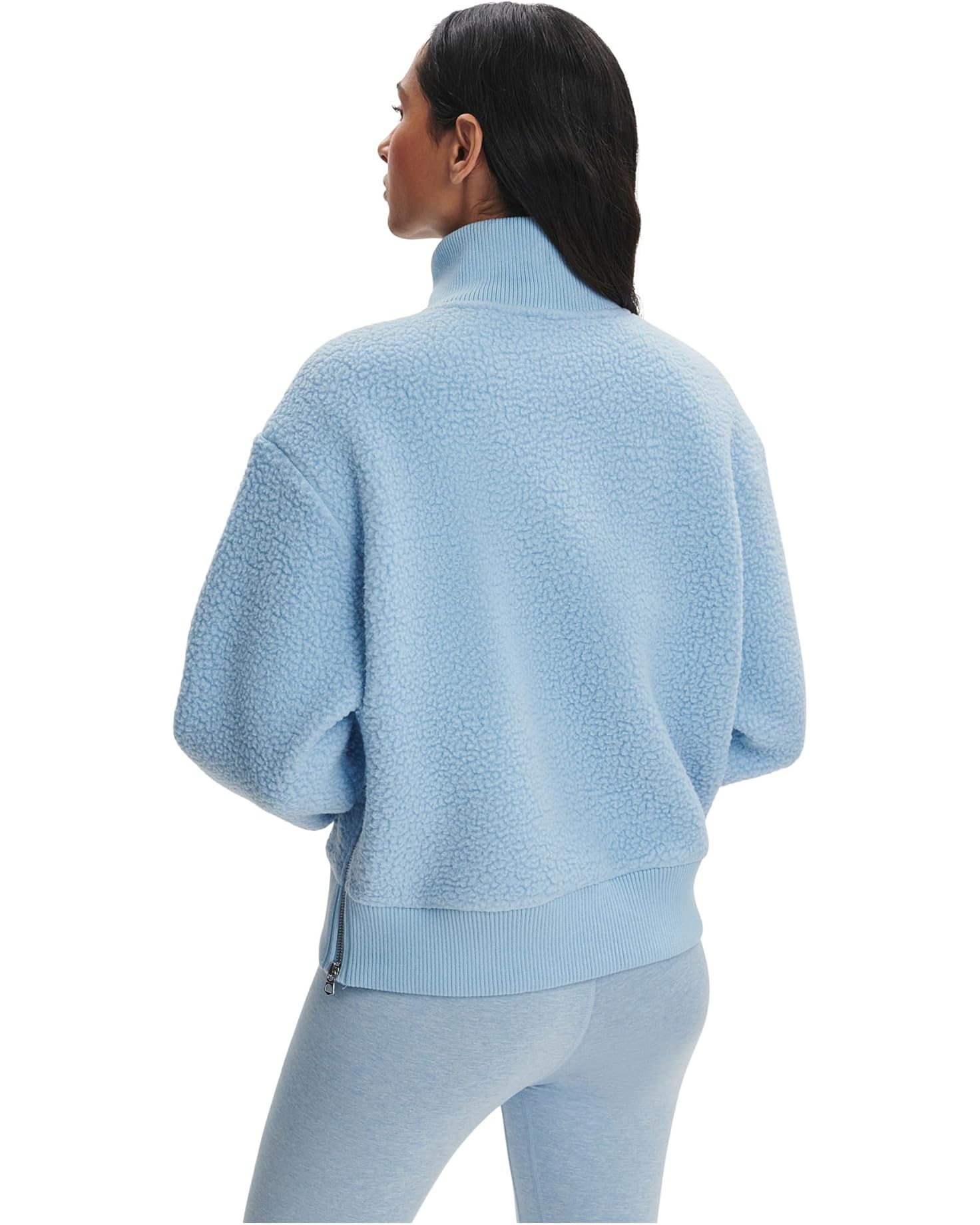 Jaylin Half Zip Fleece-Glacier Blue